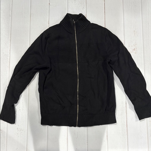 Banana Republic Other - Banana Republic Zip Up Men's Black Sweater
